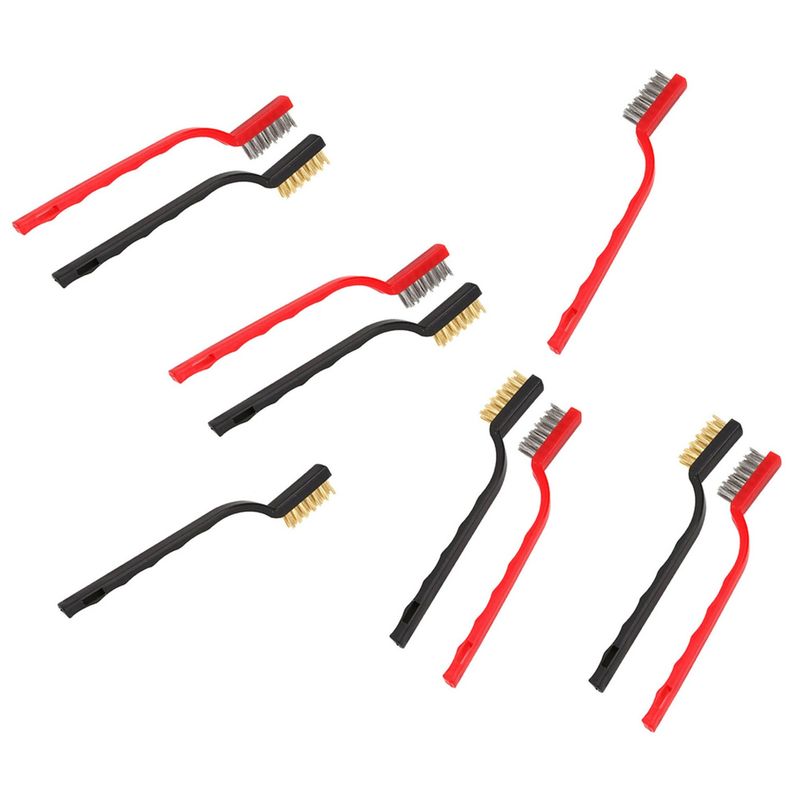 فرچه سیمی طرح مسواک مدل impa510762 بسته 10 عددی